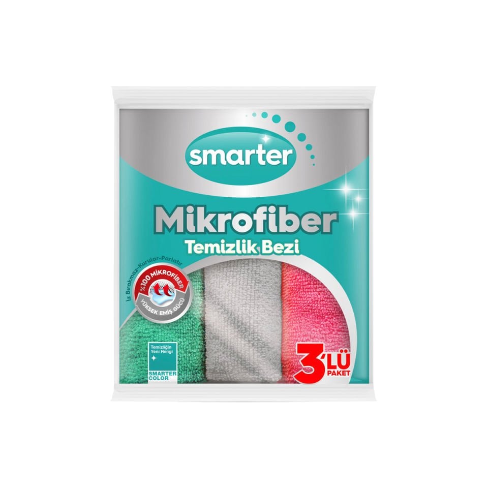 SMARTER Mikrofiber Temizlik Bezi