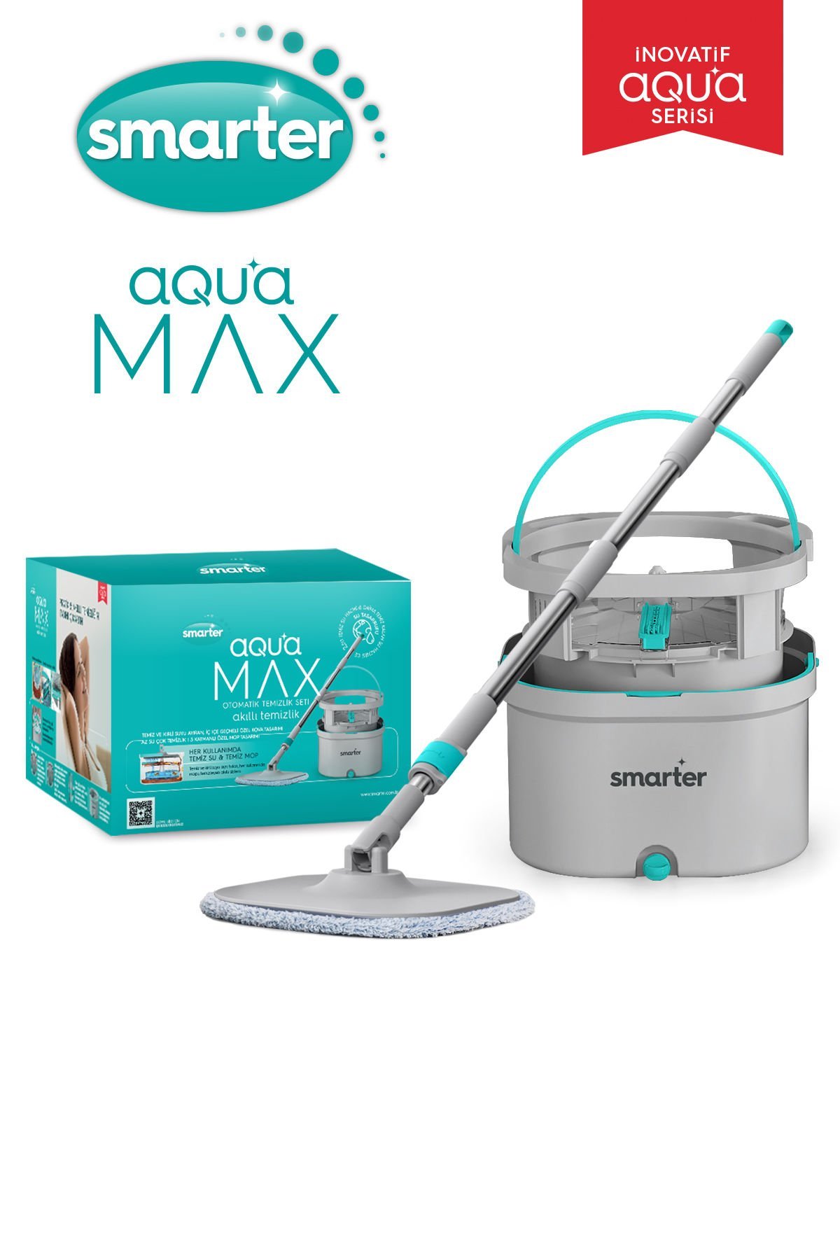 SMARTER Aqua Max Temiz & Kirli Suyu Ayırma Özelliği