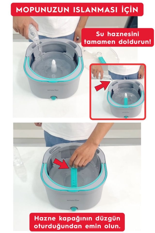 SMARTER Aqua Max Temiz & Kirli Suyu Ayırma Özelliği