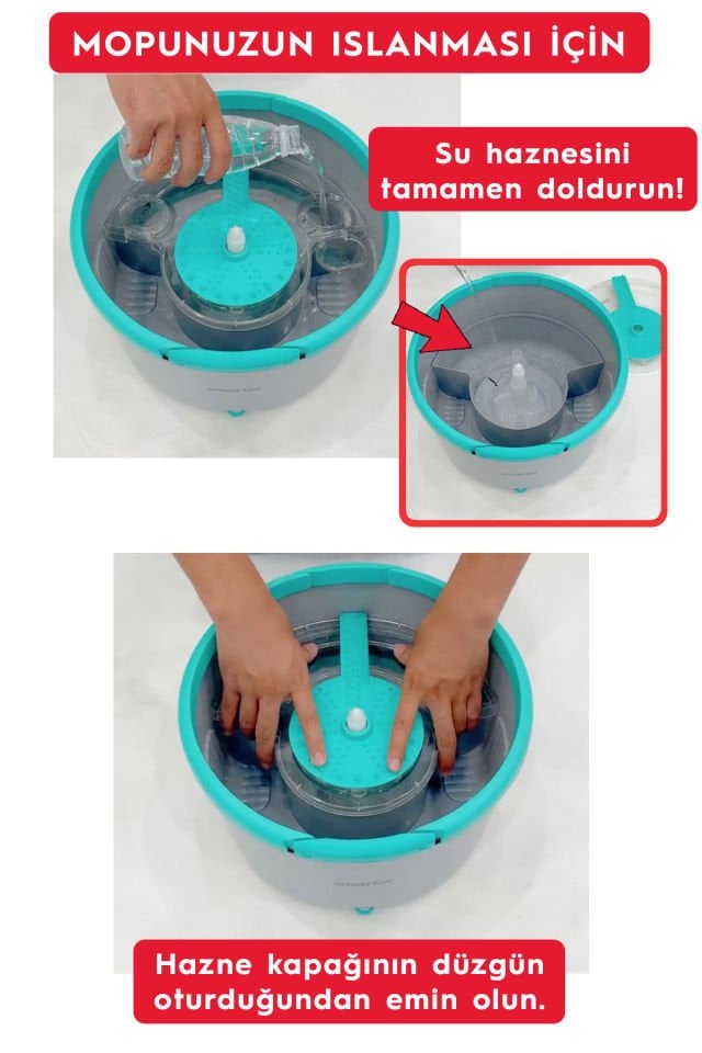 SMARTER Aqua Flat Temiz Ve Kirli Suyu Ayırma Özelliği