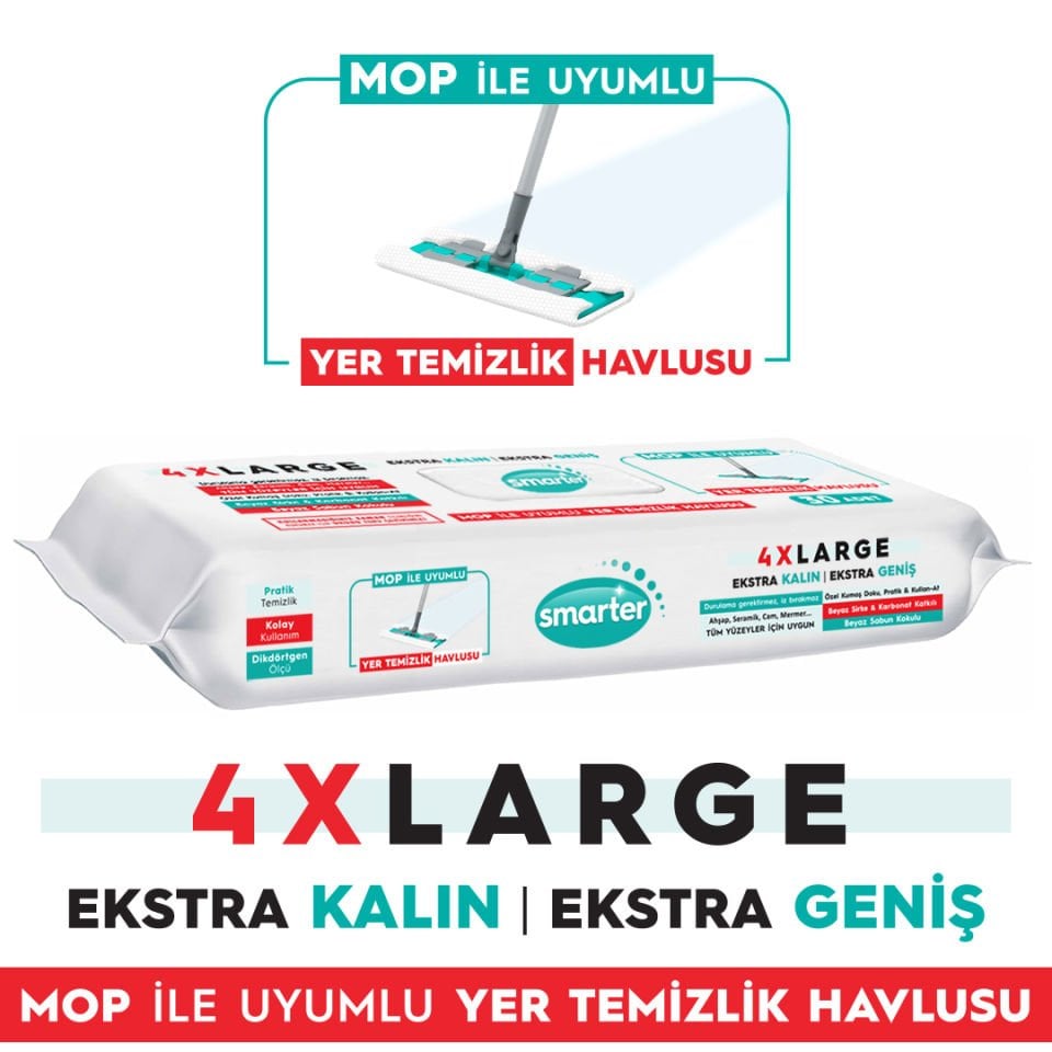 SMARTER 4XL Yer Temizlik Havlusu