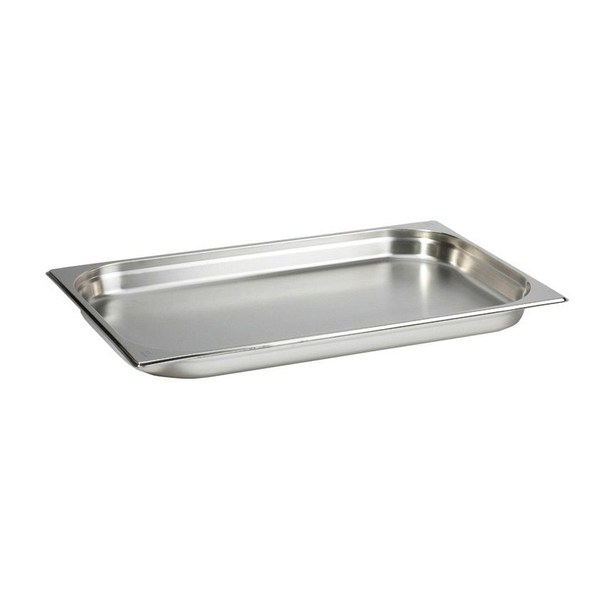 Natsan-Paslanmaz Çelik Gastronom Küvet GN 1/1-20 (53 x 32,5 x 2 CM)