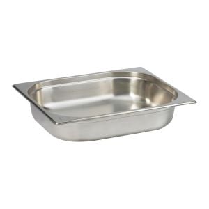 Natsan-Paslanmaz Çelik Gastronom Küvet GN 1/2-40 (32,5 x 26,5 x 4 CM)