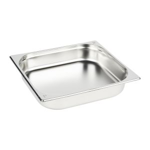 Natsan-Paslanmaz Çelik Gastronom Küvet GN 2/3-65 (35,4 x 32,5 x 6,5 CM)