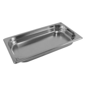 Natsan-Paslanmaz Çelik Gastronom Küvet GN 1/3-40 (32,5 x 17,6 x 4 CM)
