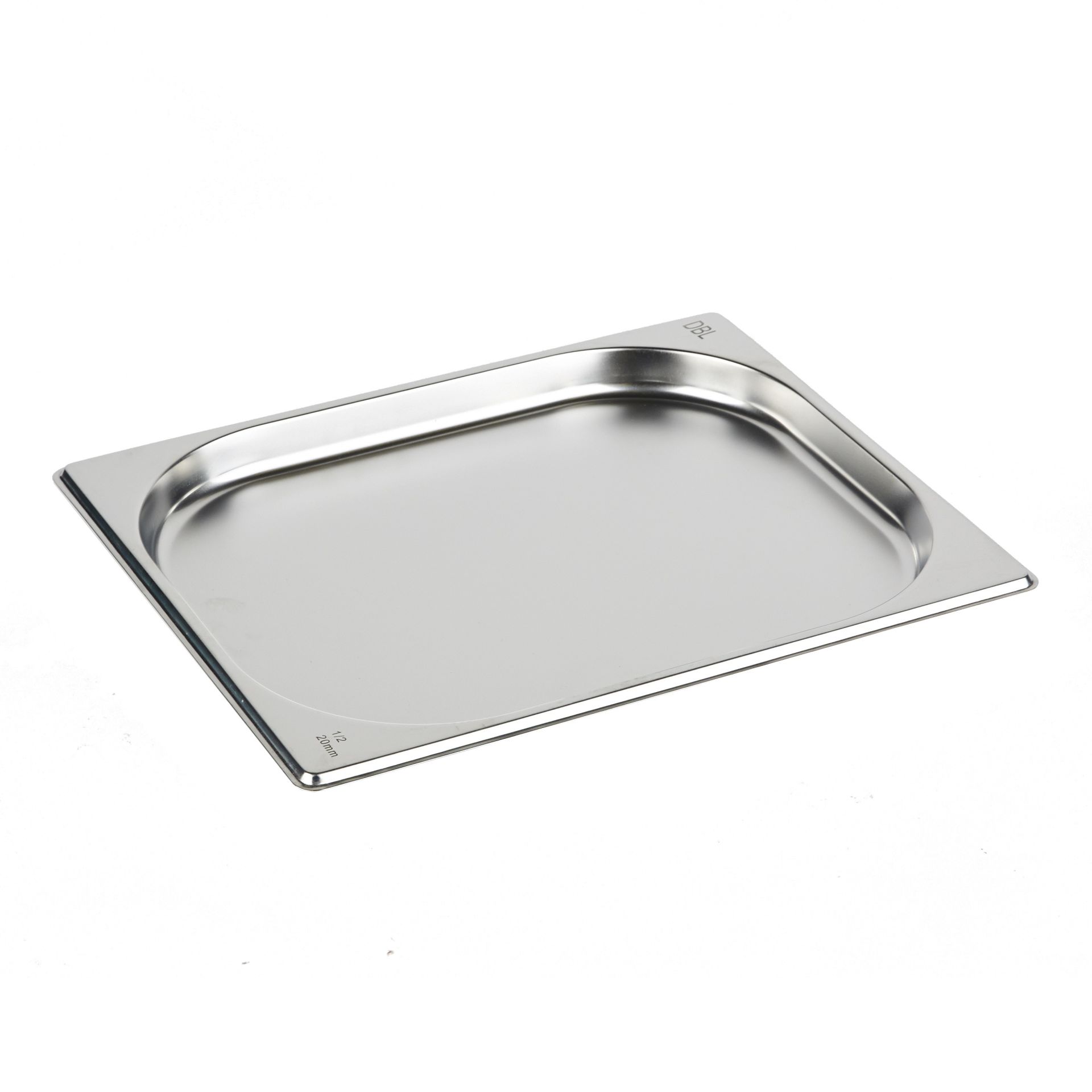 Natsan-Paslanmaz Çelik Gastronom Küvet GN 1/2-20 (32,5 x 26,5 x 2 CM)