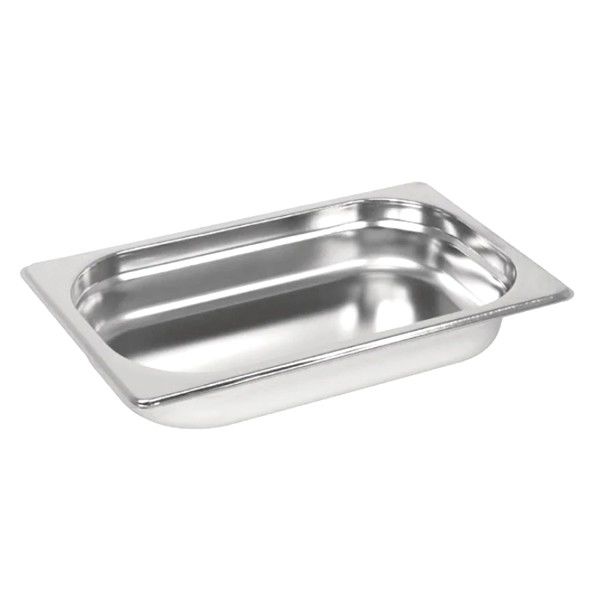 Natsan-Paslanmaz Çelik Gastronom Küvet GN 1/4-40 (26,5 x 16,2 x 4 CM)