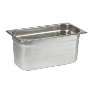 Natsan-Paslanmaz Çelik Gastronom Küvet GN 1/3-150 (32,5 x 17,6 x 15 CM)