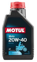 MOTUL MOTO 4T 20W-40 Mineral Motosiklet Yağı 1 Litre
