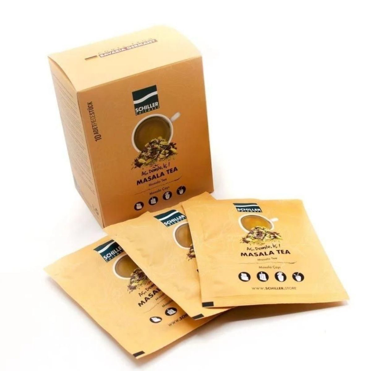 Schiller Masala Tea Aç Demle İç 10 lu Paket