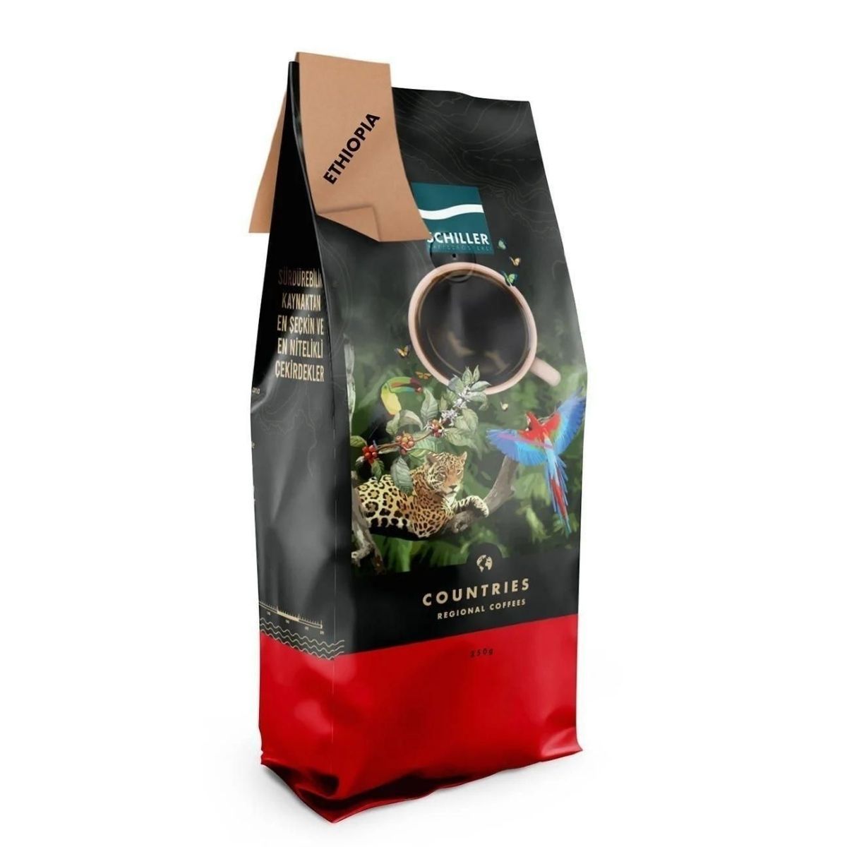 Schiller Ethiopia Sıdamo SHB Çekirdek Kahve 250 gr