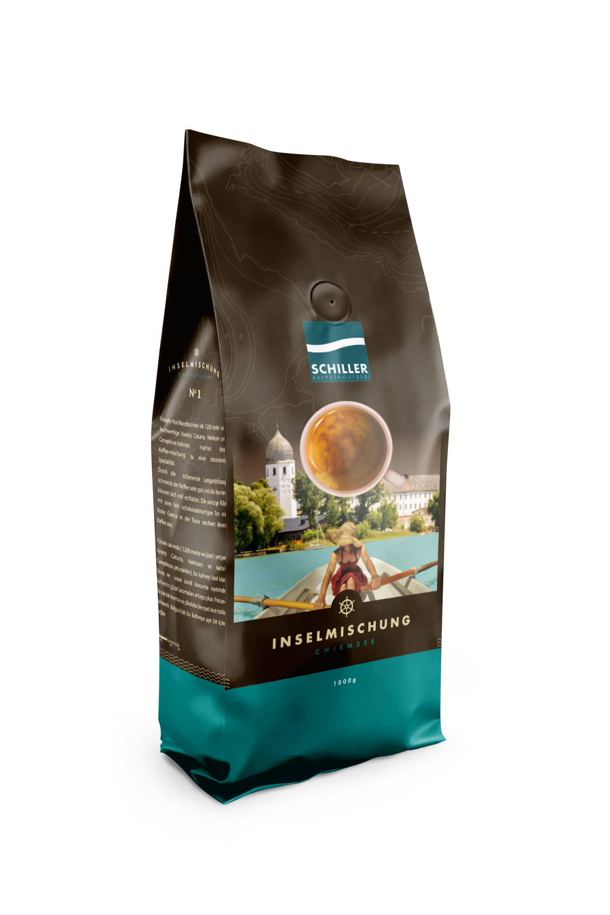 Schiller Inselmischung Gourmet Blend  Çekirdek Kahve 250 Gr