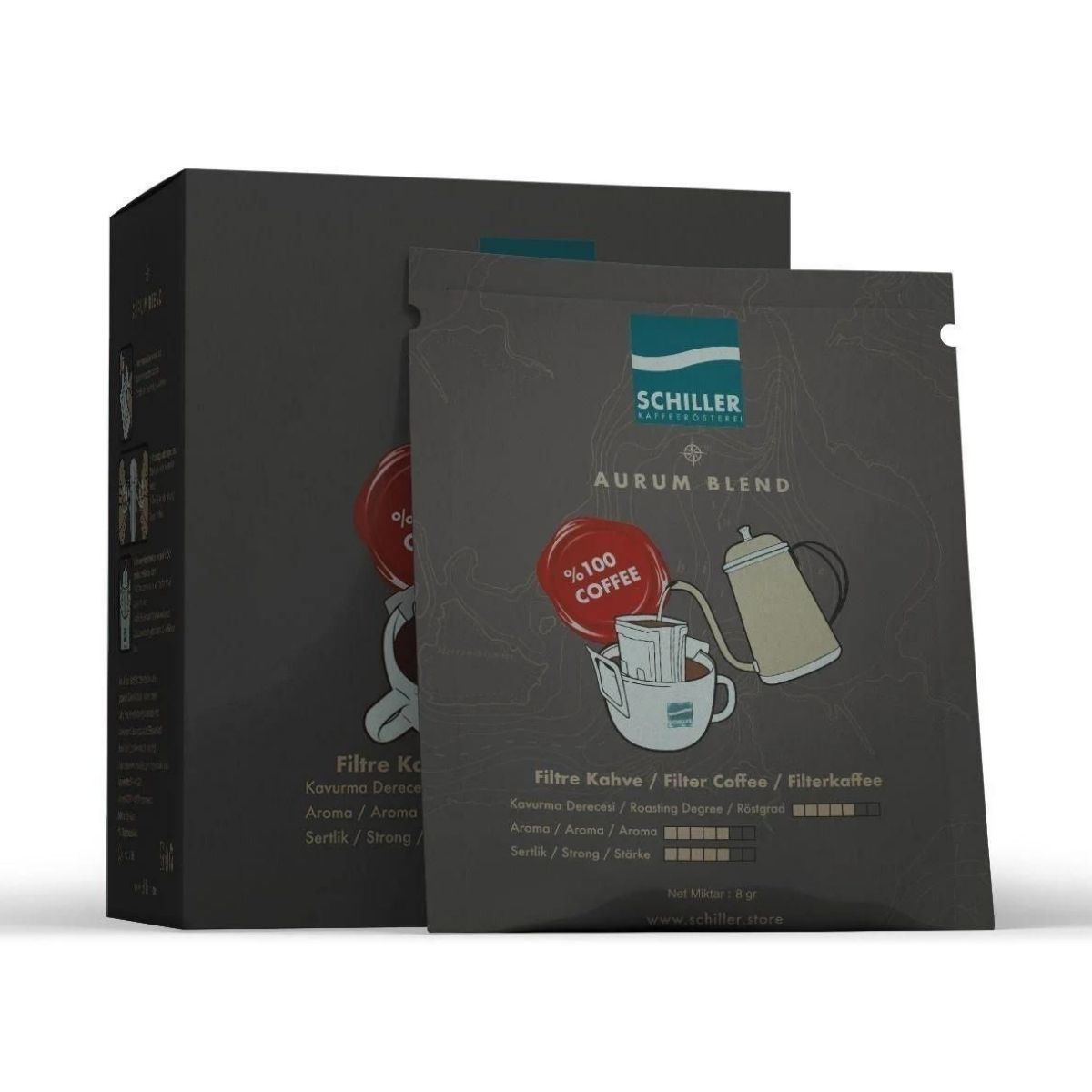 Aç Demle İç Aurum Blend 10 lu Filtre Kahve