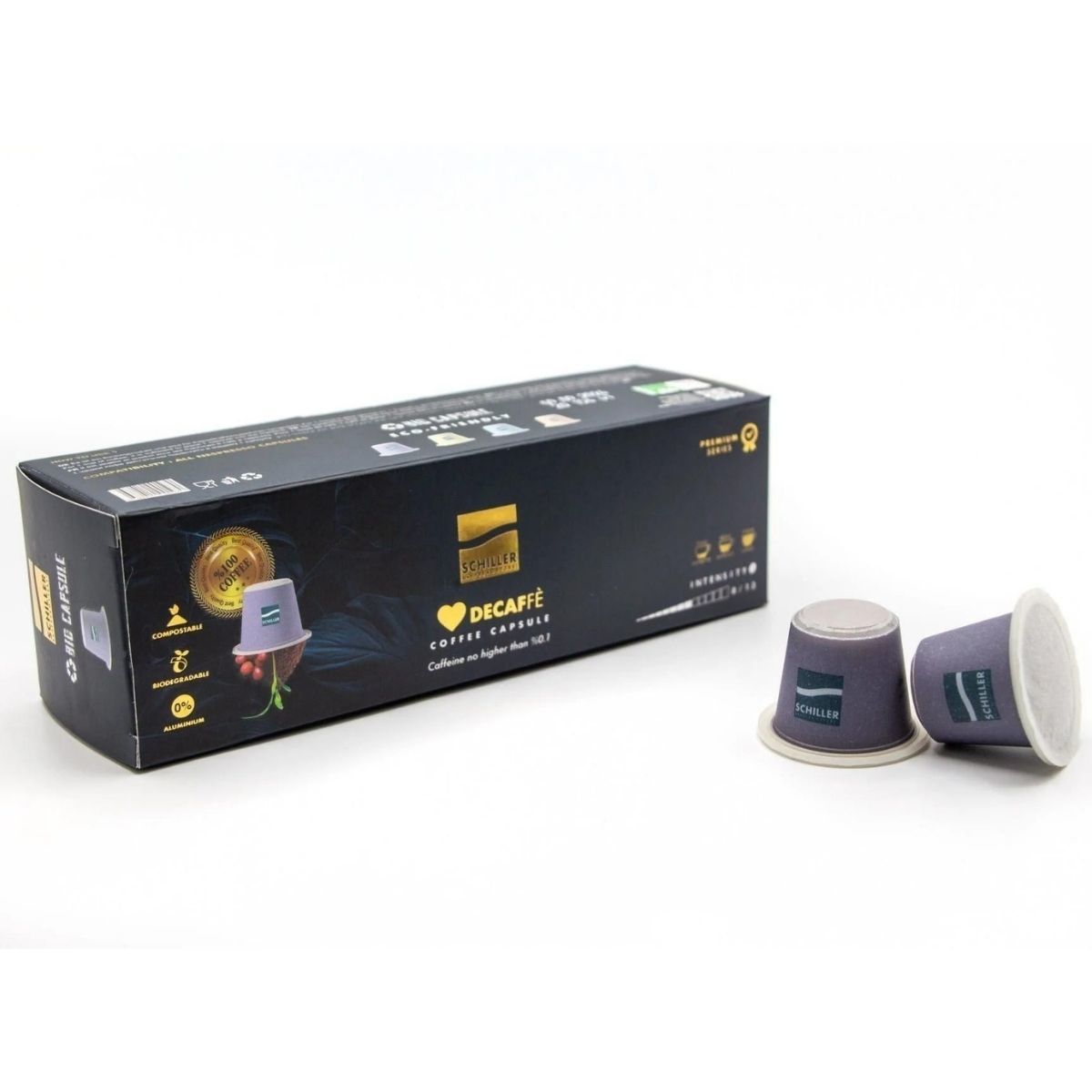 Decaf (Kafeinsiz) Bio Kapsül Kahve 10'lu Paket