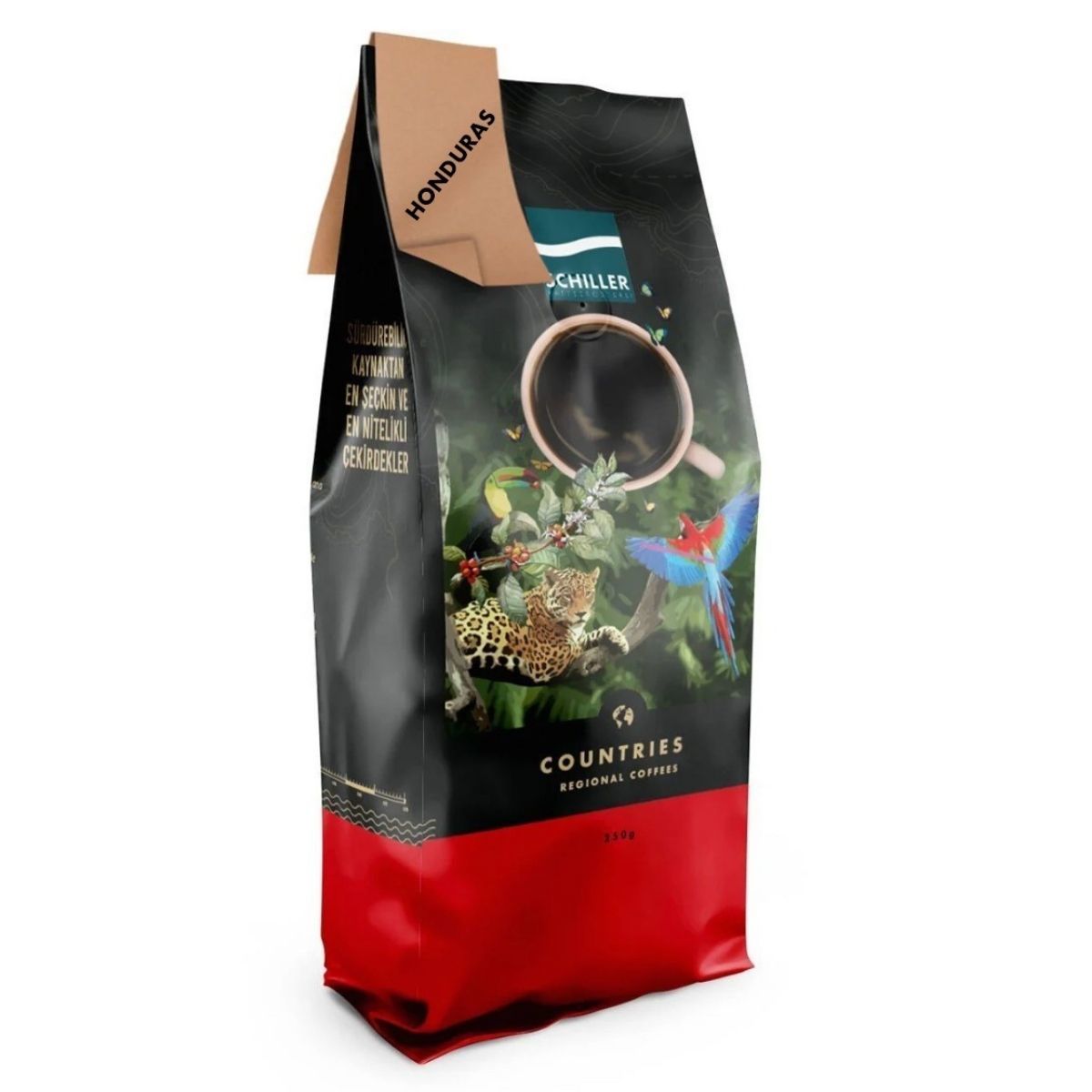 Schiller Honduras HG EP Single Origin 250 Gr Çekirdek Kahve