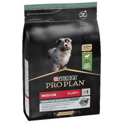 ﻿Pro Plan Sensitive Digestion Kuzu Etli Medium Puppy Orta Irk Yavru Köpek Maması 3 Kg