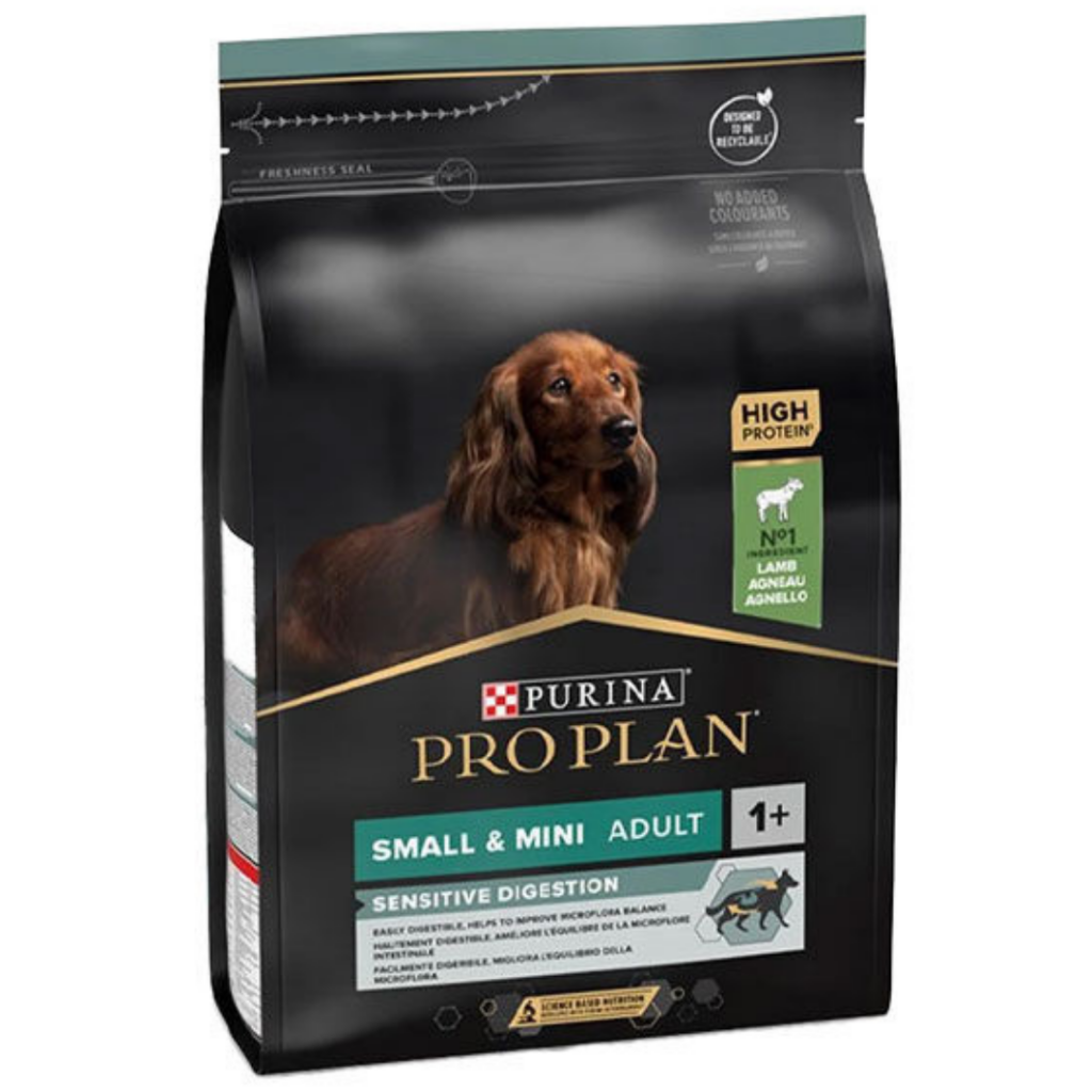 ﻿Pro Plan Sensitive Digestion Small Mini Adult Kuzu Etli Küçük Irk Yetişkin Köpek Maması 3 Kg