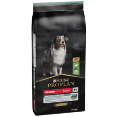 ﻿Pro Plan Sensitive Digestion Kuzu Etli Medium Adult Orta Irk Yetişkin Köpek Maması 14 Kg