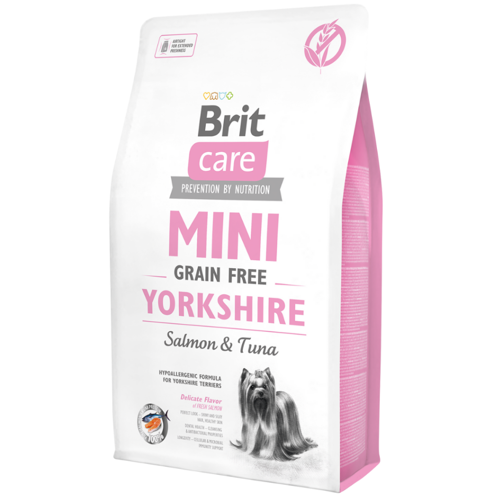 Brit Care Tahılsız Mini Yorkshire Somonlu Yetişkin Köpek Maması 2 Kg