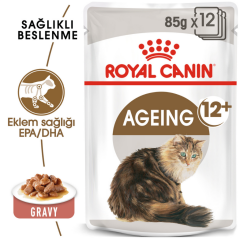 Royal Canin Ageing +12 Gravy Pouch Kedi Konserve Maması 85 Gr