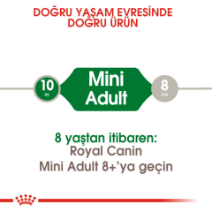 ﻿Royal Canin Mini Adult Küçük Irk Yetişkin Köpek Maması 4 Kg