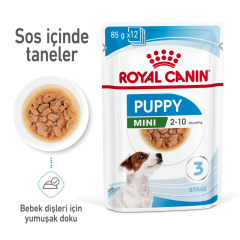 Royal Canin Mini Puppy Pounch Yavru Köpek Konserve Maması 85 Gr
