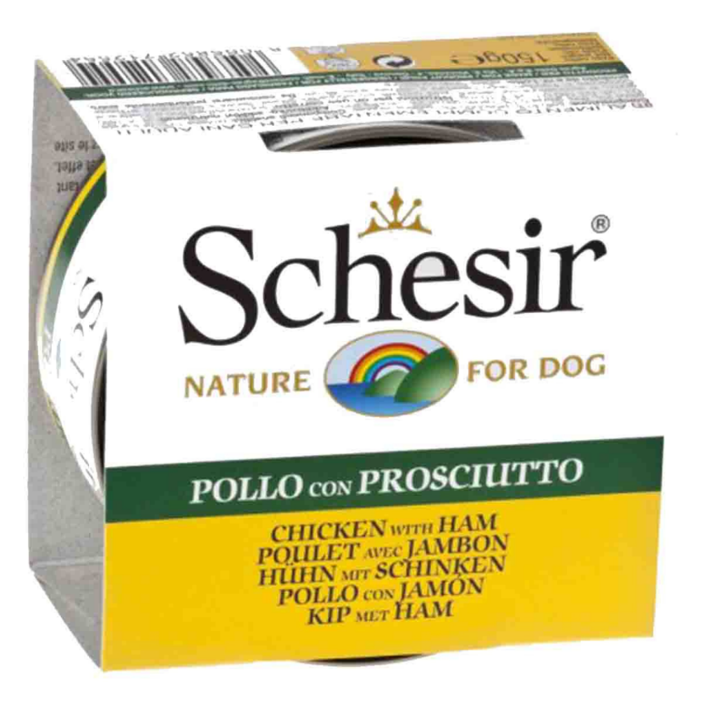Schesir Dog Jelly Domuz Ve Tavuk Etli Fileto Köpek Konservesi 150 Gr