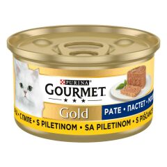 Gourmet Gold Kıyılmış Tavuklu Kedi Konserve Maması 85 Gr