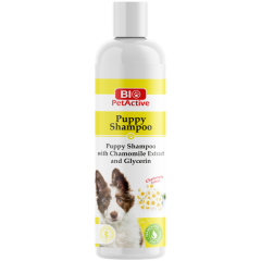 Bio PetActive Puppy Shampoo Papatya Özlü Yavru Köpek Şampuan 250 Ml