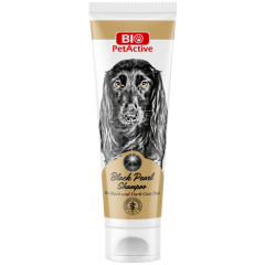 Bio PetActive Black Pearl Shampoo Siyah Ve Koyu Tüylü Köpekler İçin Şampuan 250 Ml