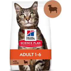 ﻿Hill's SCIENCE PLAN Yetişkin Kuzulu Kedi Maması 1.5 Kg