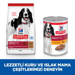 ﻿Hill's SCIENCE PLAN Kuzulu ve Pirinçli Orta Irk Yetişkin Köpek Maması 14 Kg