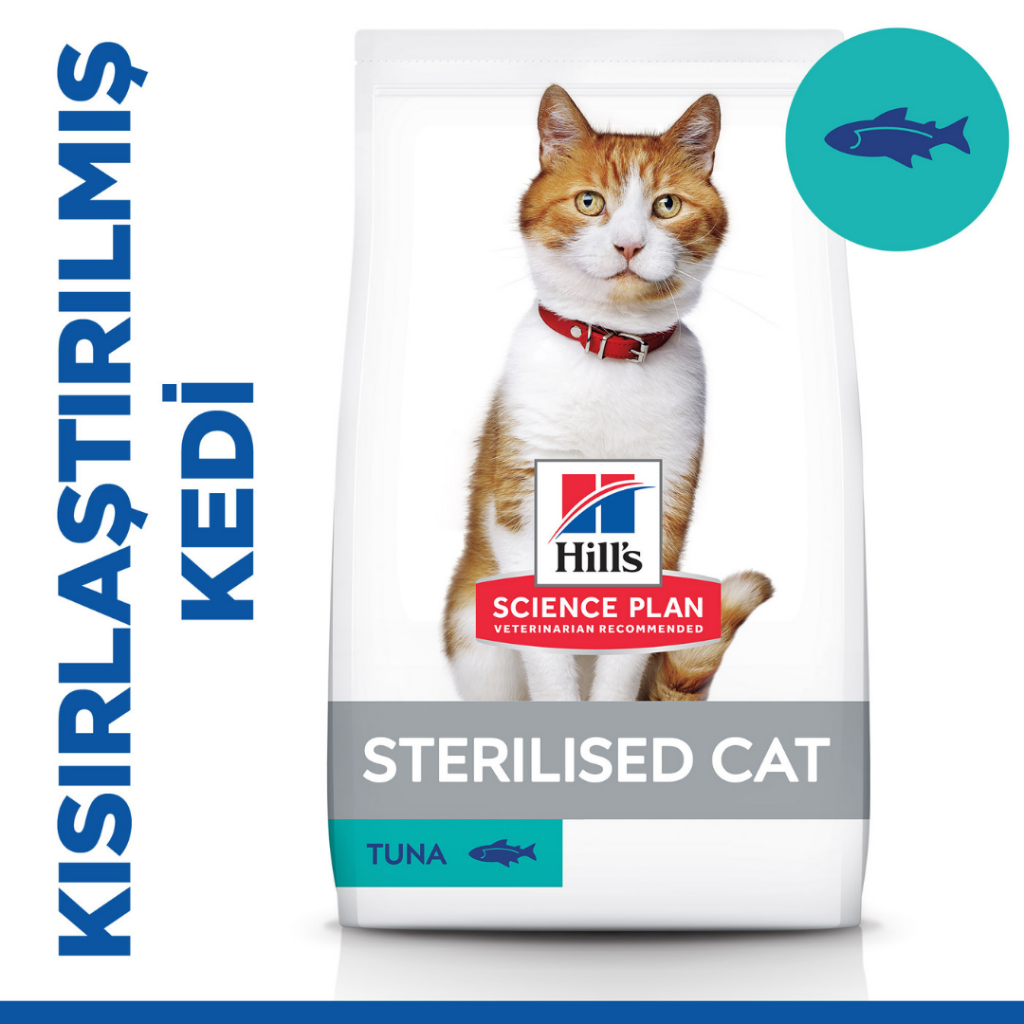 ﻿Hill's SCIENCE PLAN Ton Balıklı Kısırlaştırılmış Yetişkin Kedi Maması 15 Kg