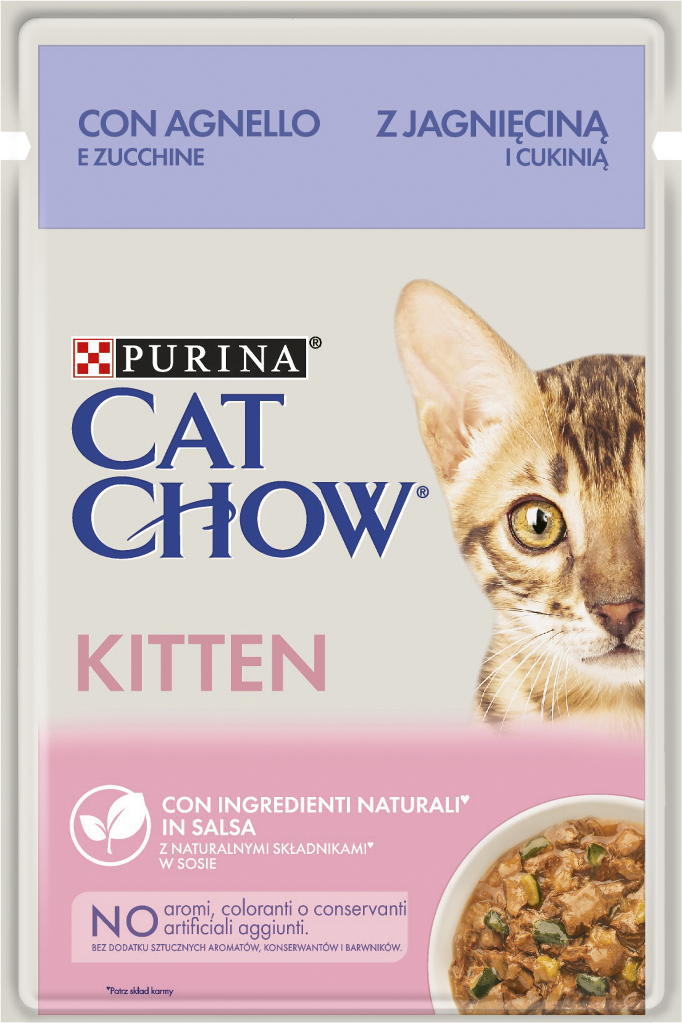 Cat Chow Kitten Kuzu Etli Pouch Kedi Maması 85 Gr