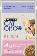 Cat Chow Kitten Kuzu Etli Pouch Kedi Maması 85 Gr