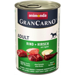 Animonda Gran Carno Sığır Etli Ve Elmalı Köpek Konservesi 400 Gr