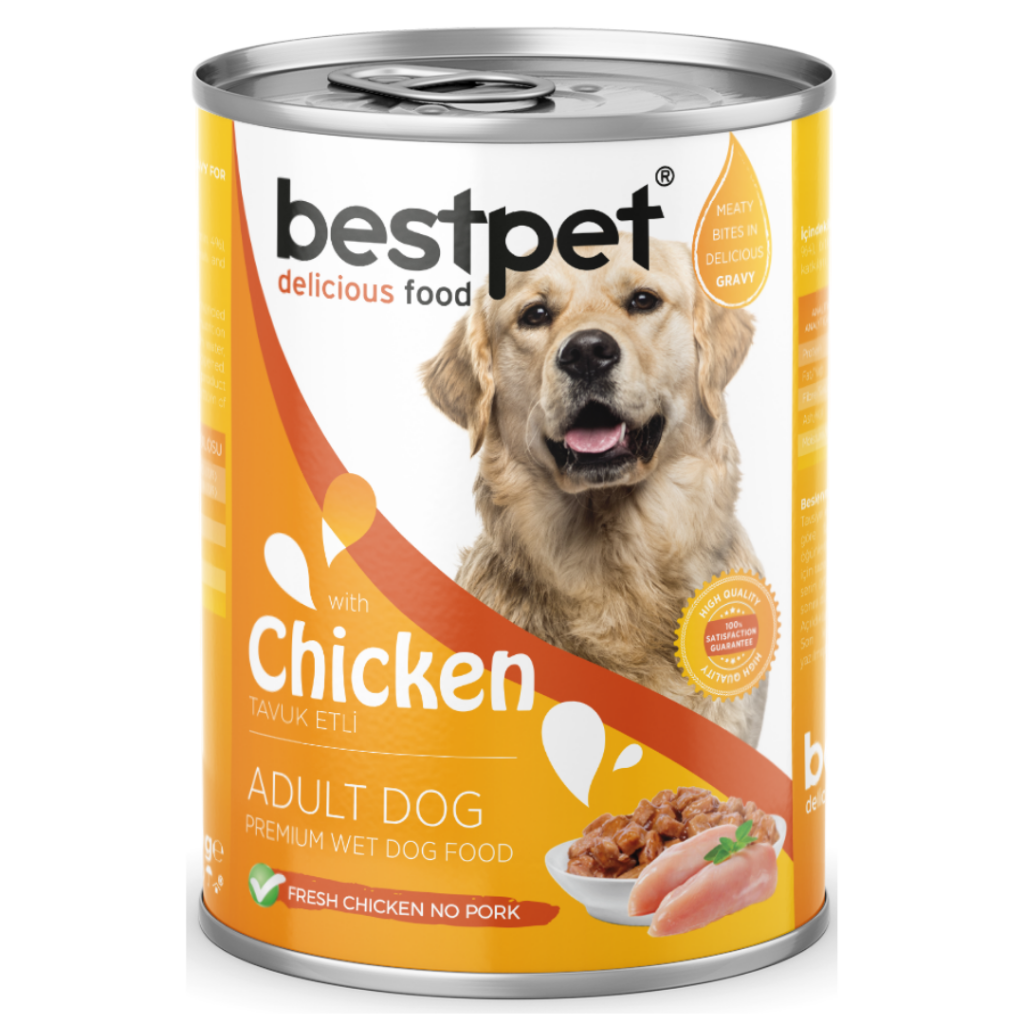 Bestpet Tavuklu Yetişkin Köpek Konservesi Gravy 400 Gr