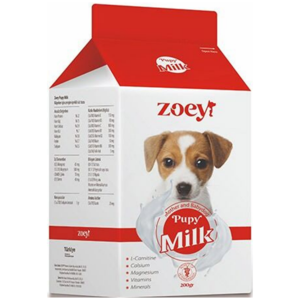 Zoey Puppy Milk Yavru Köpek Süt Tozu 200 Gr