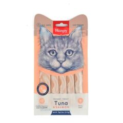 Wanpy Ton Ve Somon Balıklı Sıvı Kedi Ödülü 5 X 14 Gr