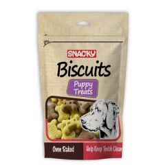 Snacky Biscuits Puppy Treats Yavru Köpek Ödül Bisküvisi 200 Gr