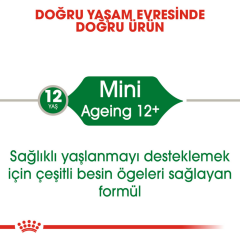 Royal Canin Mini Ageing 12+ Gravy Pouch Yaşlı Köpek Yaş Maması 85 Gr