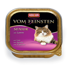 Animonda Vom Feinsten Senior Kuzu Etli Yaşlı Kedi Yaş Maması Pate 100 Gr