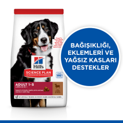 ﻿Hill's SCIENCE PLAN Kuzulu ve Pirinçli Büyük Irk Yetişkin Köpek Maması 14 Kg