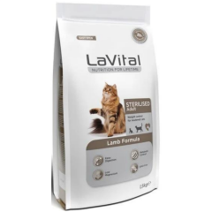 Lavital Sterilised Kuzu Etli Kısırlaştırılmış Kedi Maması 1.5 Kg