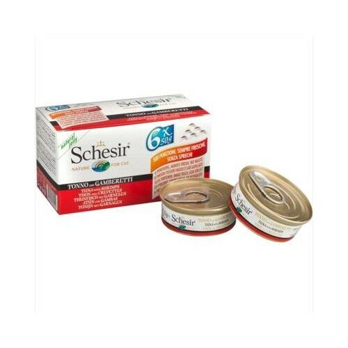 Schesir Multipack Ton Karides Jelly Kedi Konservesi 6 x 50 Gr