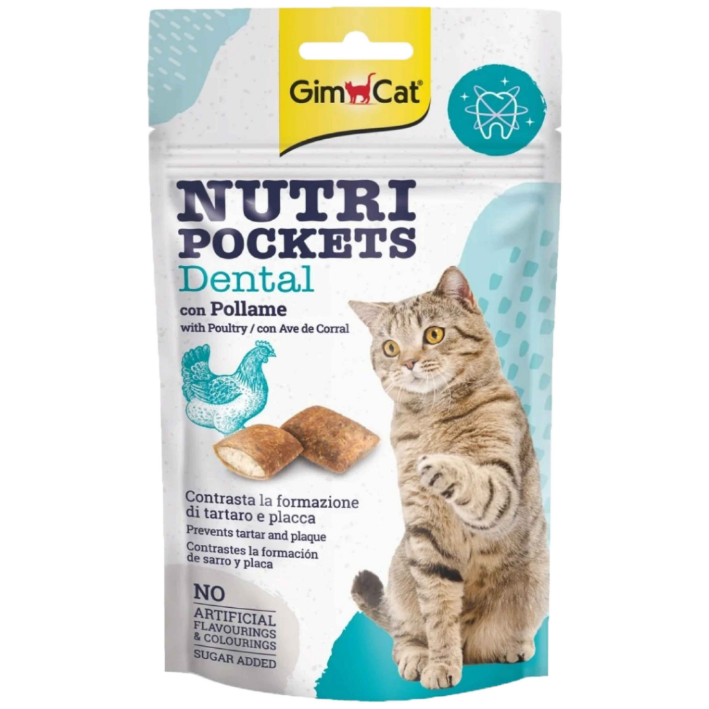 Gimcat Nutri Pockets Dental Kedi Ödülü 60 Gr