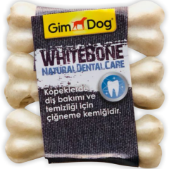 Gimdog Whitebone Press Kemik Köpek Ödülü 3 Lü Paket 60 Gr