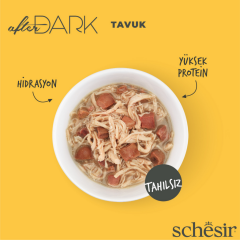 Schesir After Dark Tavuklu Et Suyunda Kedi Konservesi 80 Gr