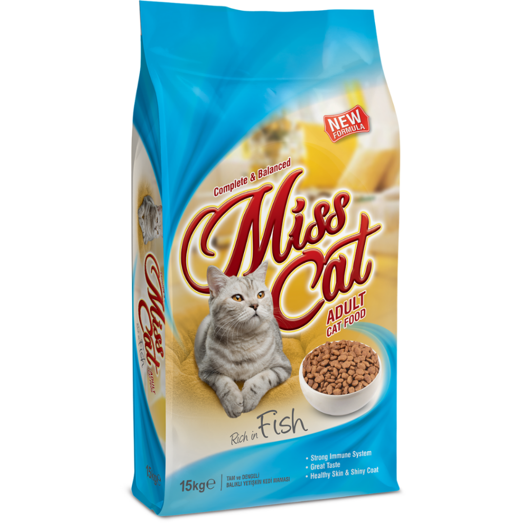 Miss Cat Balıklı Yetişkin Kedi Maması 15 Kg