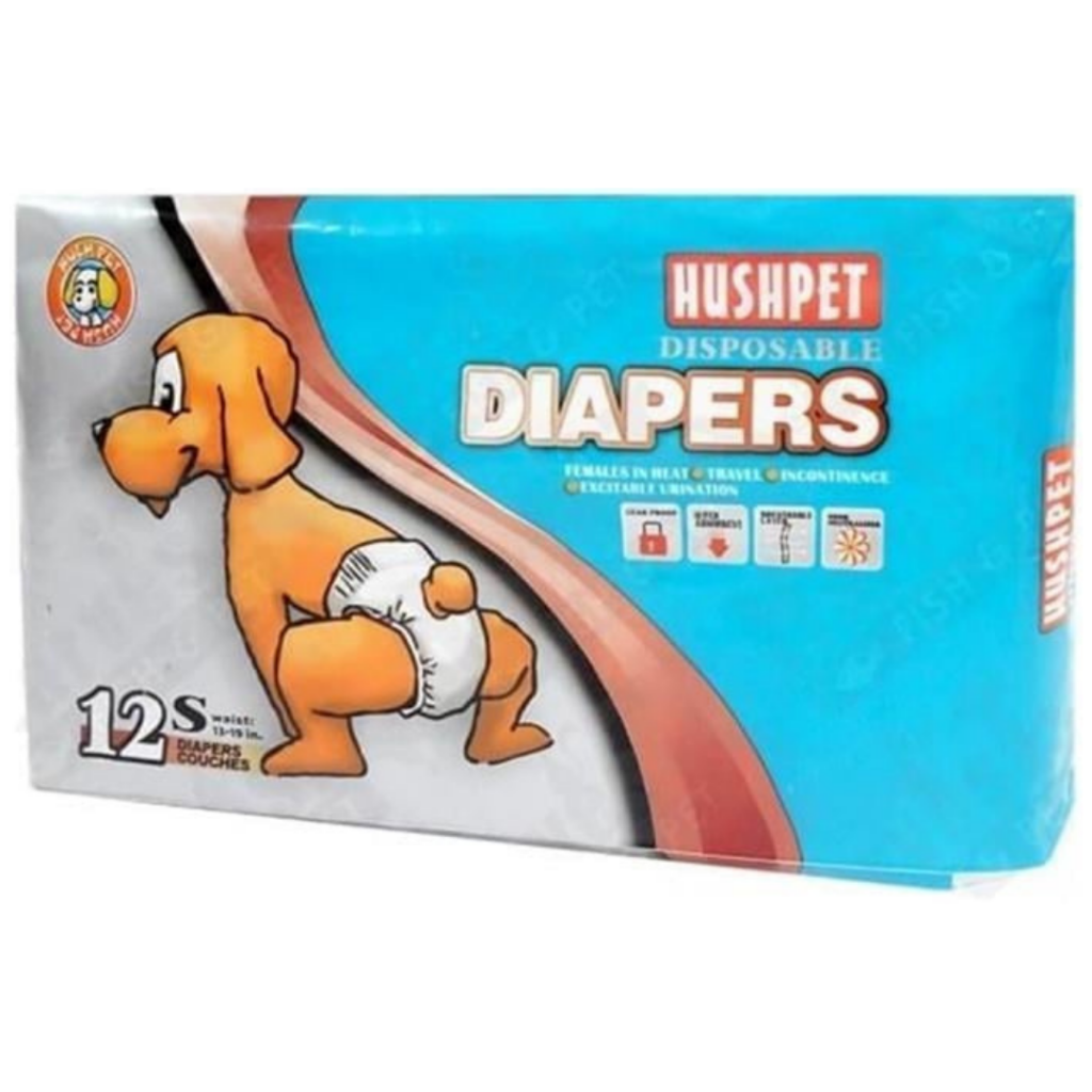 Hushpet Köpekler İçin Külot Tipi Çiş Pedi Small 12 Li Paket